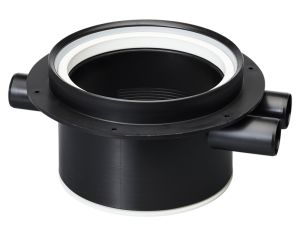 Korokerengas sivuliitännöillä Vieser Ø150 mm