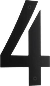 Talonumero Beslagsboden Matta Musta RST Nro. 4