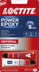 Epoksiliima Loctite Power Epoxy Universal 22 ml