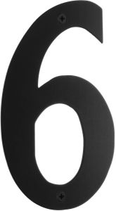 Talonumero Beslagsboden Matta Musta RST Nro. 6