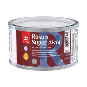 Ruosteenestopohjamaali Tikkurila Rostex Super Akva Tummanharmaa