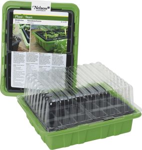 Pienoiskasvihuone Medium 30 x 24 cm 24 kennoa