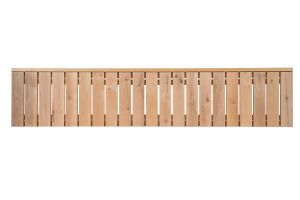 Alalaude Thermory leppä B-laatu 9 x 40 x 210 cm