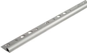 Laattalista Dione 250 cm alumiini 10 mm nordic graphite