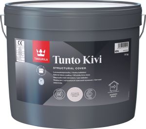 Luonnonkivipinnoite Tikkurila Tunto Kivi 9 l / 14 kg Harmaa