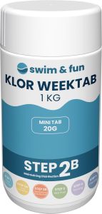 Viikkokloori Swim&amp;Fun 1 Kg