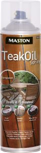 Teak Oil Spray Maston 500 ml Väritön