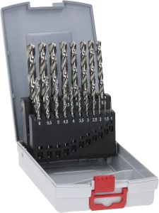 Metalliporanteräsarja Bosch 1-10mm 19-os HSS-G Probox