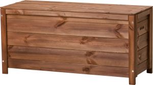 Säilytyslaatikko 117 x 46 x 58 cm ruskea