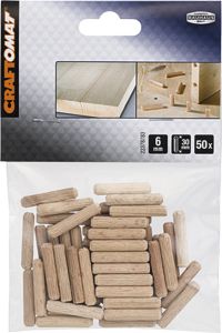 Puutappi Craftomat 6 x 30 mm 50 kpl