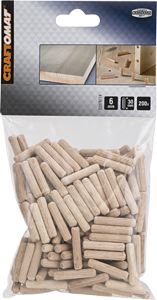 Puutappi Craftomat 6 x 30 mm 200 kpl