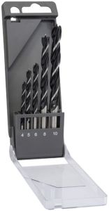 Puuporanteräsarja Craftomat 5-osainen 4-10 mm