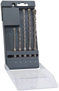 Betoniporanteräsarja Craftomat SDS-P 5-10 mm 5-osainen