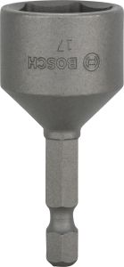 Kuusiohylsyavain Bosch 1/4&quot; 17 mm