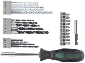 Teräpää setti Craftomat 27-osaa