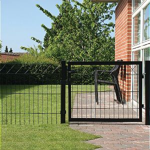 Portti 100 x 100 cm musta X-koriste