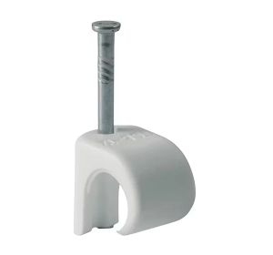 Naulakiinnike Schneider Electric TC 10-14 Valkoinen 10 kpl