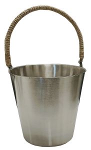 Saunasanko 10 l Ruostumaton Teräs