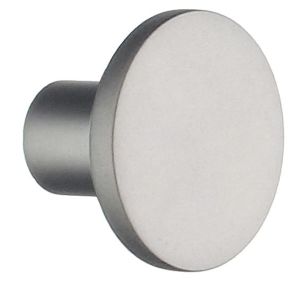 Nuppi Beslagsboden B496 28 mm Harjattu kromi