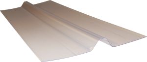 Harjalevy Gutta PVC 1100 x 180 x 180 mm Kirkas