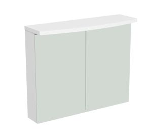 Peilikaappi Camargue Skärgård Pyöristetyllä Lipalla 80 cm