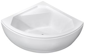 Kylpyamme Camargue Uppland valkoinen 130 x 130 cm