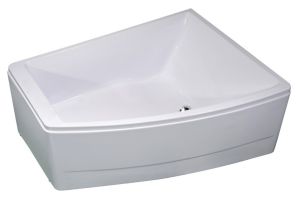 Kylpyamme Camargue Värmland oikea valkoinen 160 x 120 x 65 cm