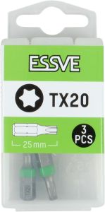 Kärki Essve TX20 1/4&quot; 3 kpl
