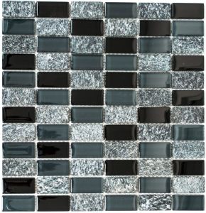 Mosaiikki Crystal Marble Musta