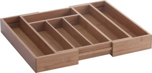 Säädettävä aterinteline Zeller bambu