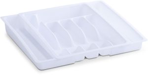 Levitettävä aterinlaatikko Zeller Valkoinen 29-48 x 38 cm