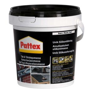 Katonkorjausmassa Pattex Musta 750 ml