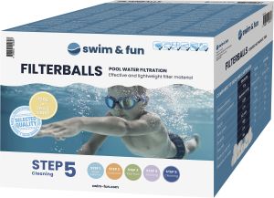 Suodatinpallot Swim&amp;Fun 700 g