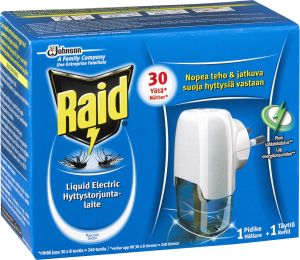 Hyttyskarkotin Raid Liquid Electric