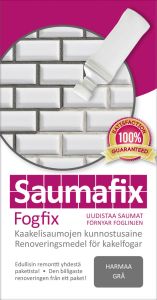 Kaakelisauma-aine Saumafix Harmaa 100 ml