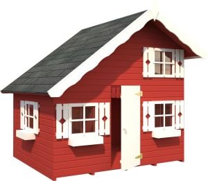 Leikkimökki Palmako Tom parvella 3,8 m²