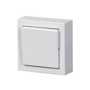 Pintakytkin ABB Impressivo 6 Valkoinen