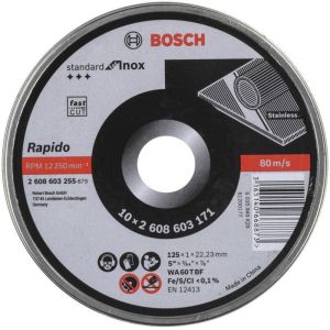 Katkaisulaikka Bosch Inox Standard 125 x 1mm 10kpl