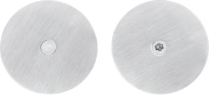 Peitekilpi Beslagsboden B239SNS Harjattu ruostumaton teräs 52 mm