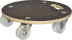 Kuljetusalusta MM 1108 pyöreä 38 cm 300 kg