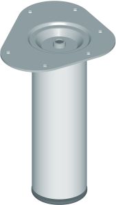 Teräsputkijalka Element System Pyöreä RST 200 mm ⌀ 60 mm