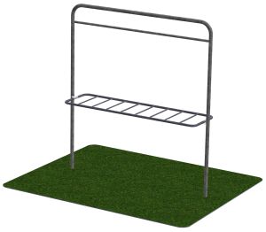 Tuuletusteline Varax 199 harmaa