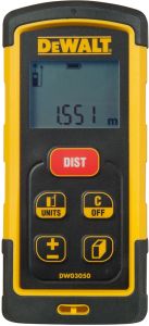 Laseretäisyysmittari DeWalt DW03050
