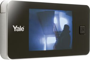 Digitaalinen Ovisilmä Yale Doorman Hopea