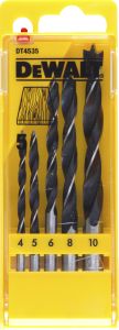 Puuporanteräsarja DeWalt DT4535 4-10 mm 5 kpl