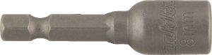Kuusiohylsy magneetilla Makita 10 x 50 mm - 1/4&quot;