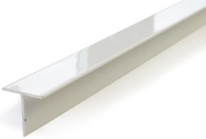 T-lista Dione 25 x 25 x 1,3 mm valkoinen 1 m