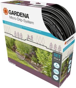 Kastelusarja Gardena MicroDrip kasviriveille 15 m