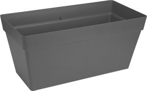 Parvekeruukku Elho Loft Urban 70 cm pyörillä antrasiitti