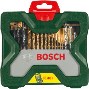 Poranterä- / ruuvauskärkisarja Bosch X-Line 40 osaa